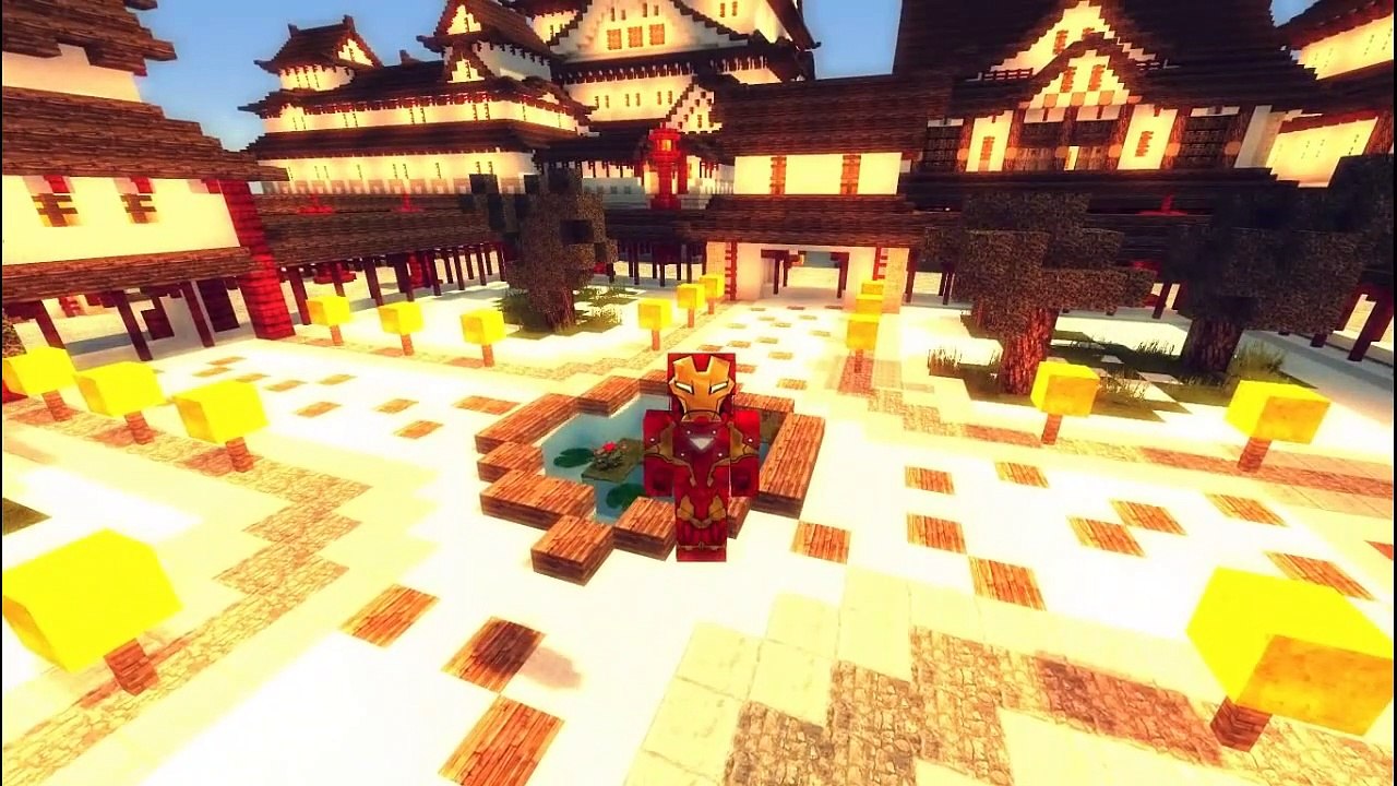 Incriveis Mapas Minecraft - Castelo Japonês