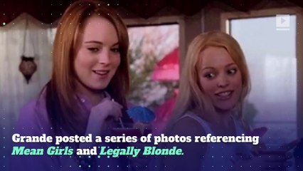 Ariana Grande Teases Rom-Com Themed Music Video