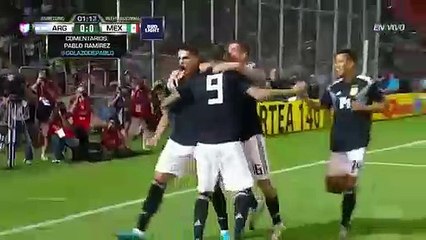 Argentina vs. México EN VIVO : El golazo de Mauro Icardi