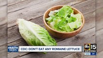 E. coli risk tied to romaine lettuce; CDC says throw it away