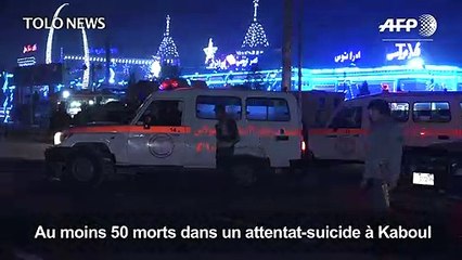 Afghanistan: au moins 50 morts dans une attaque suicide à Kaboul