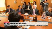 South Korea-U.S. working group on N. Korea launched in Washington on Tuesday