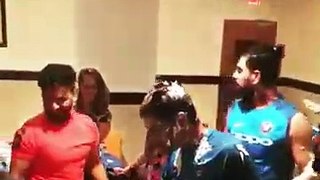 MS Dhoni Birthday celebration with Indian cricket Team Full video - Happy Birthday Mahi