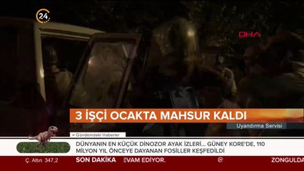 Zonguldak'ta maden ocağında patlama