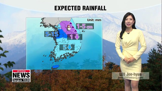 Wintry weather with flurries of snow in inland regions _ 181121