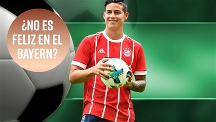 Las seis razones por las que James no es feliz en el Bayern de Múnich