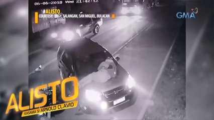 Alisto: Motorsiklong walang preno, sumalpok sa papalikong sasakyan!