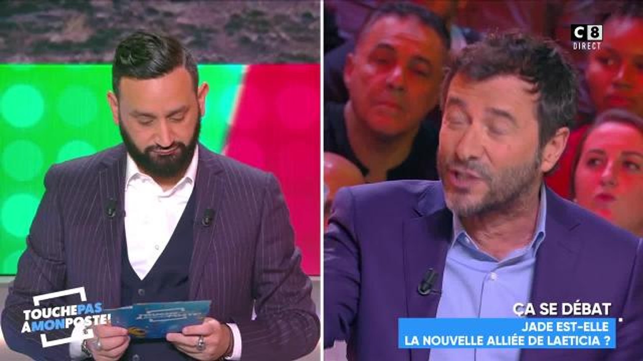 "Ce que Jade Hallyday a posté, c'est Laeticia qui l'a écrit" assure Bernard Montiel dans Touche pas à mon poste mardi 20 novembre
