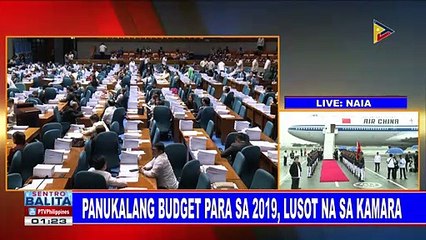 Panukalang budget para sa 2019, lusot na sa Kamara