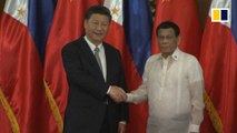 Xi visits the Philippines