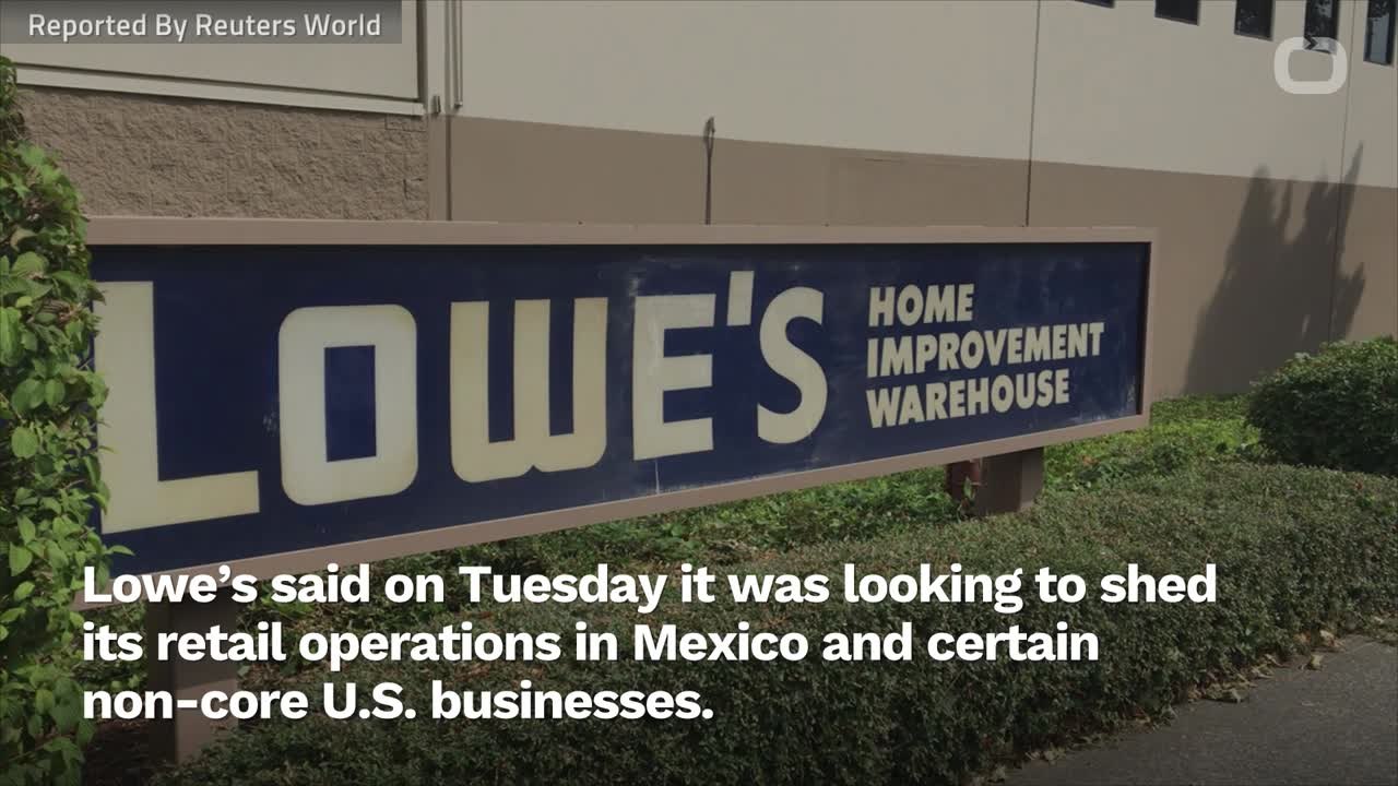 Lowe's To Get Rid Of Mexico Stores In Further Streamlining
