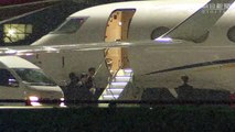 La télévision japonaise a diffusé cette nuit les images de l'arrestation, dans son avion privé, de Carlos Ghosn