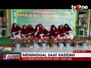 Detik-detik Meninggalnya Penyanyi Kasidah di Atas Panggung