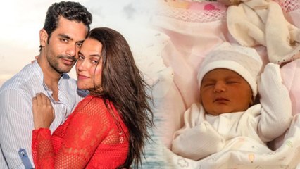 Neha Dhupia's Baby girl Mehr's First Photo gets REVEALED ; check out here| FilmiBeat