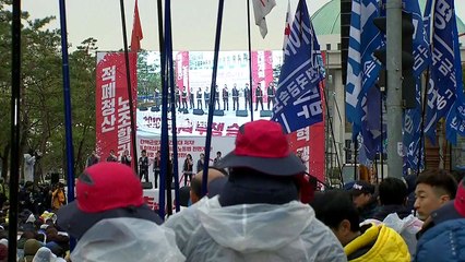 민주노총 하루 총파업..."탄력근로제 반대" / YTN