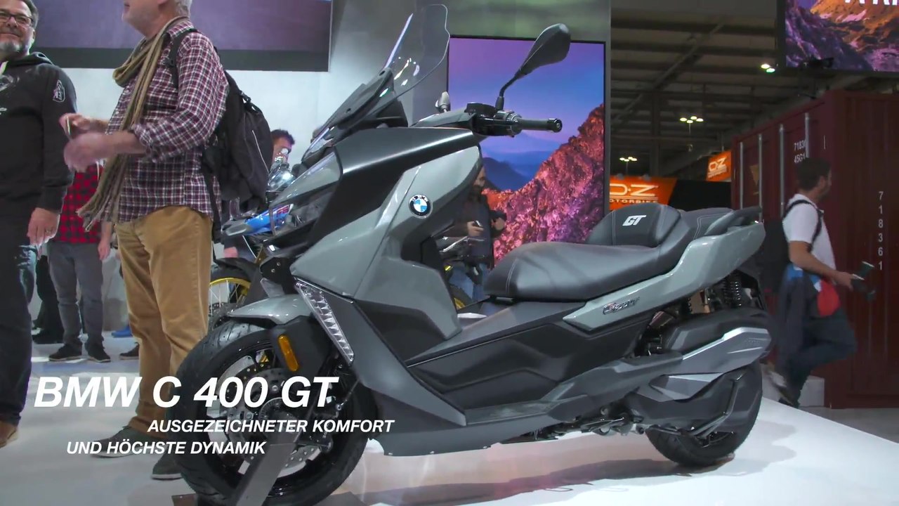 Neue BMW C 400 GT - EICMA 2018
