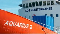 Aid groups condemn Italy's order to seize Aquarius rescue ship