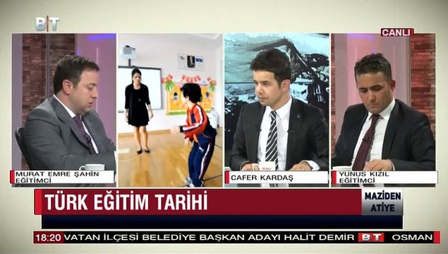 MAZİDEN ATİYE 17 KASIM 20018 KONUKLAR-MURAT EMRE ŞAHİN-YUNUS KIZIL