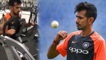 India Vs Australia: Chris Gayle Trolls Yuzvendra chahal for his Workout Video | वनइंडिया हिंदी