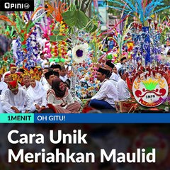 #1MENIT | Cara Unik Meriahkan Maulid