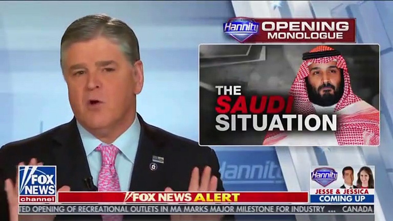 Hannity Defends Trump's Decision To Not 'Abandon' Saudi Arabi