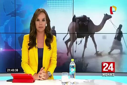 Arabia Saudita: lluvias torrenciales provocaron inundaciones en el desierto