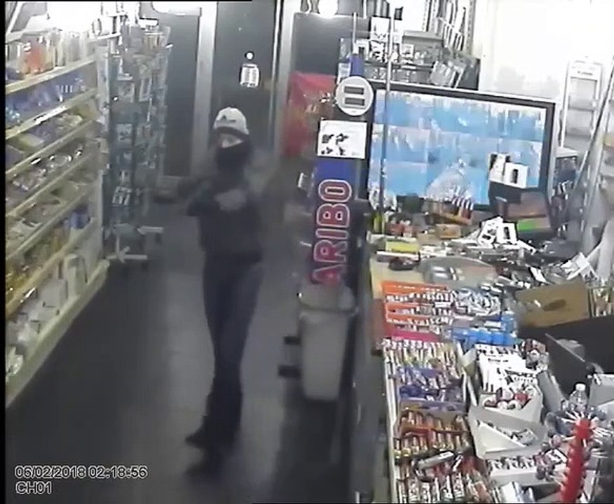 Un homme rate son braquage