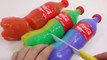 Coca Cola Coke Bottle Gummy Pudding Rainbow Play Doh Toy Surprise Eggs