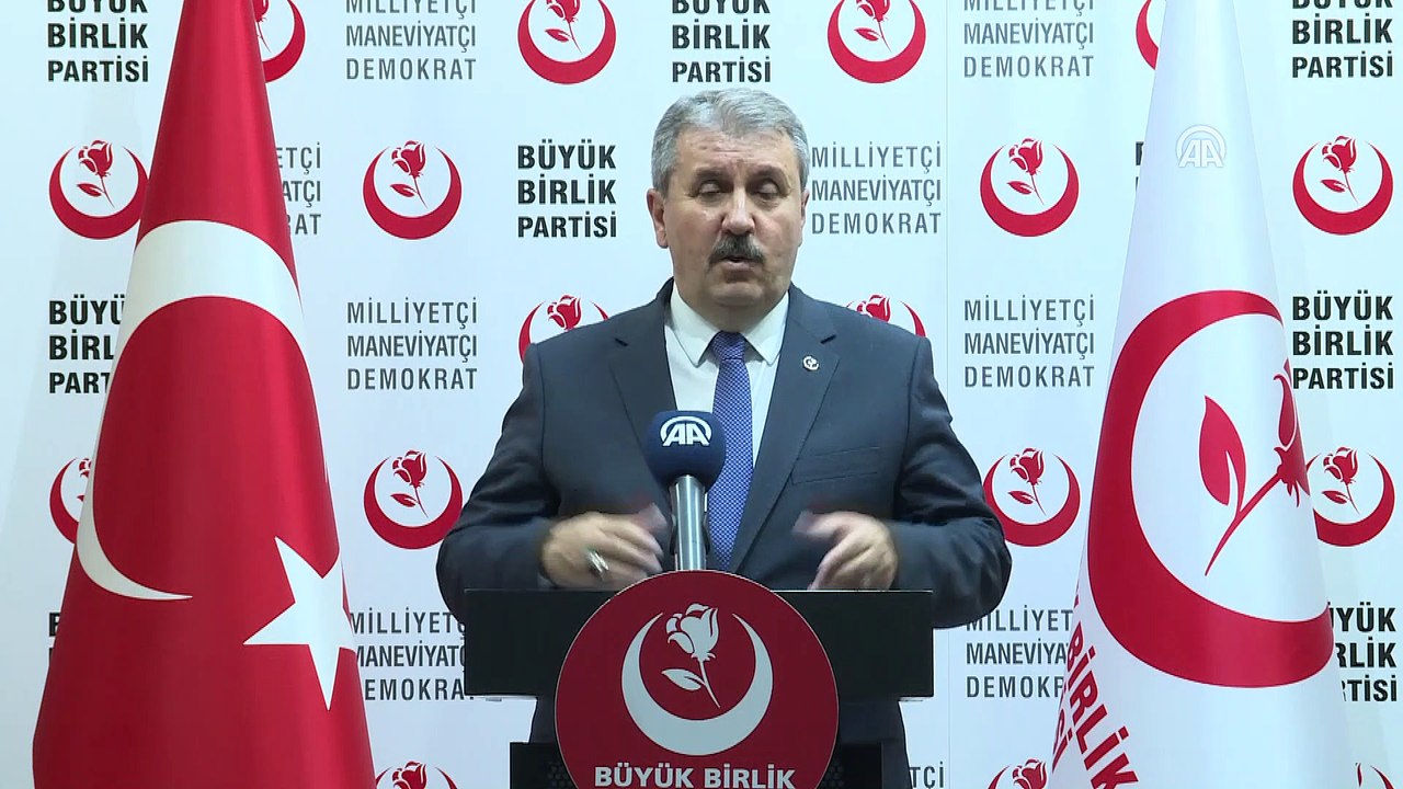 Destici : 'Görüşmeden ülkemiz, devletimiz ve Cumhur İttifakı adına iyi sonuçların çıkacağını ümit ediyorum' - ANKARA