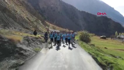 Hakkari Zap Vadisi'nde Kros Yarışması