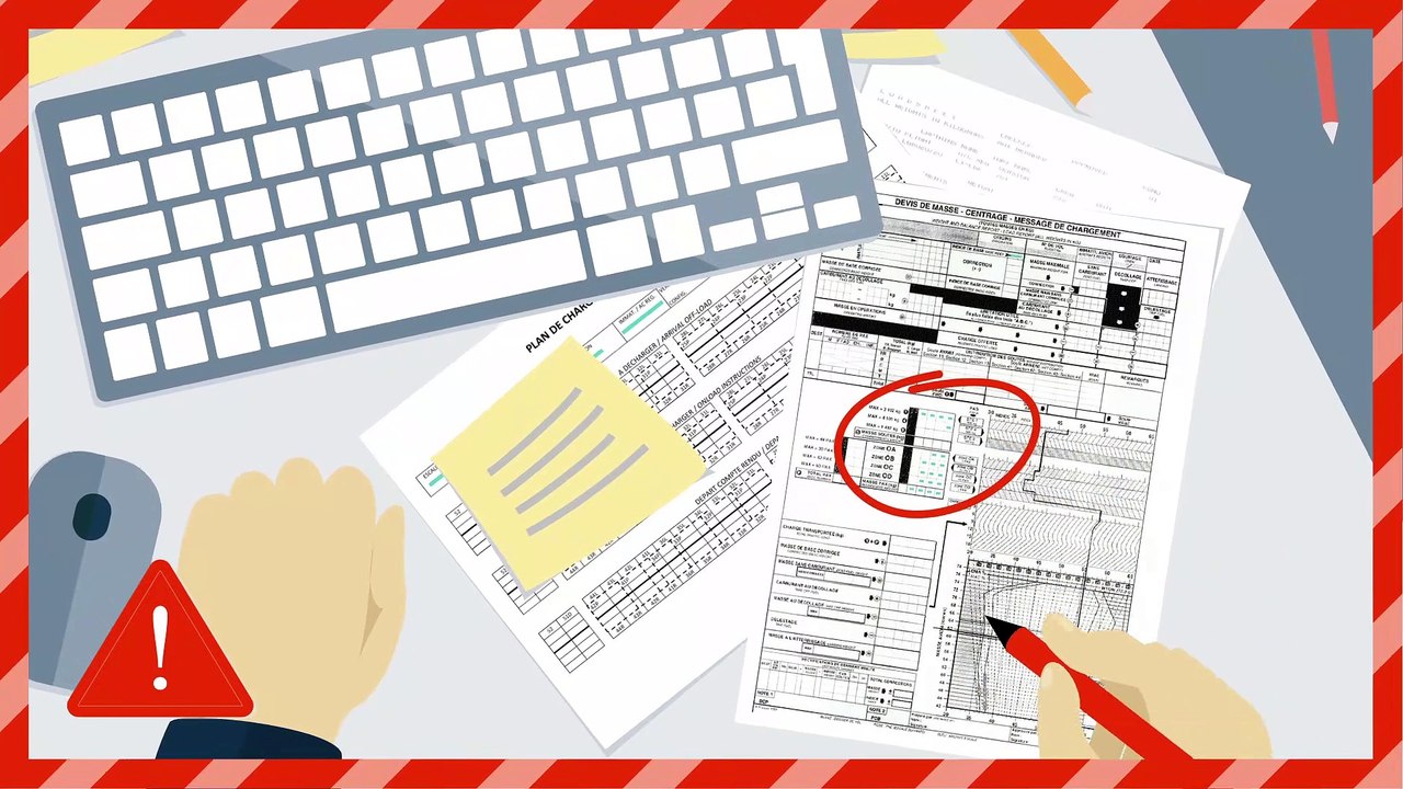 Sécurité des vols, agir ensemble au sol - Préparation des documents de chargement