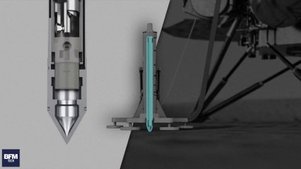 Cette "taupe" va sonder les profondeurs de Mars