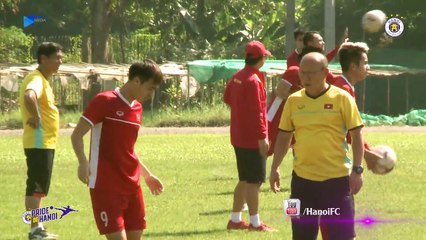 Buổi tập cuối cùng của ĐTVN trên đất Myanmar trước khi trở về Việt Nam | HANOI FC