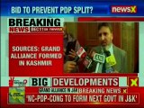 Jammu and Kashmir: Altaf Bukhari to be CM in Congress-PDP-NC alliance govt