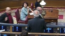 Vídeo: vea el momento en que Jordi Salvador (ERC) escupe a Josep Borrell en el Congreso