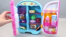 Fridge Play Doh Ice Cream Maker Refrigerator & Cash Register Surprise Eggs Toys