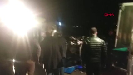 Manisa Devrilen Tır'ın Şoförü Öldü