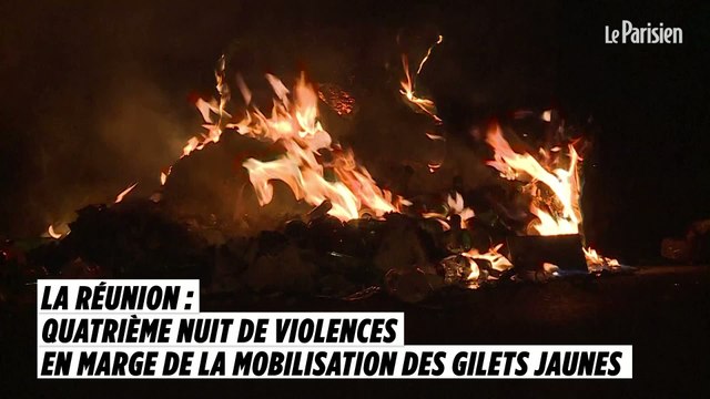 La Réunion : quatrième nuit de violences en marge de la mobilisation des Gilets jaunes