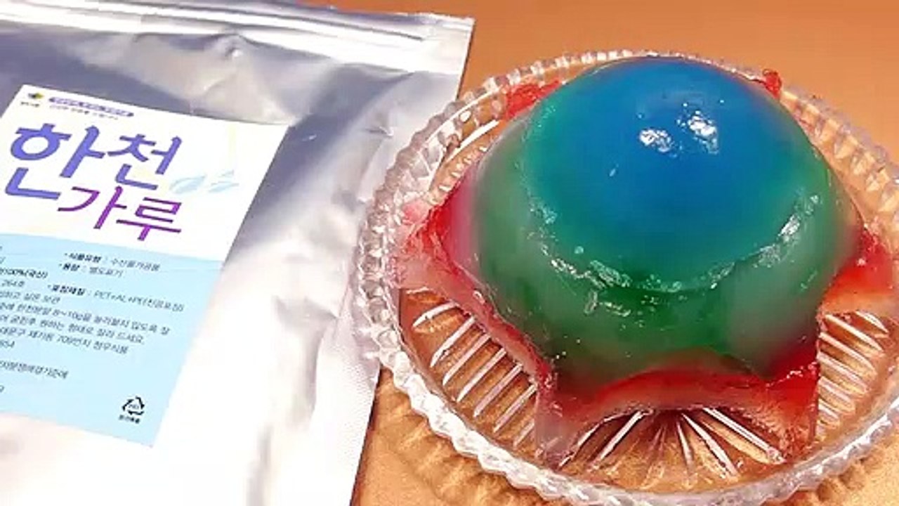 한천 가루 시럽 푸딩 만들기 포핀쿠킨 가루쿡 미니어쳐 영상 재미 식완 액체 요리놀이 장난감 코나푼 소꿉놀이 Popin Cookin Konapun Cooking Toys