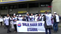 İstanbul- PTT Taşeron İşçilerinden Eylem