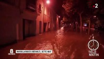 Des inondations dans l'Hérault et le Gard après de fortes pluies