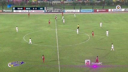 Những tình huống xấu chơi của Myanmar khi đối đầu với Đội tuyển Việt Nam | HANOI FC