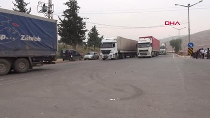 Hatay BM'den İdlib'e 27 Tır İnsani Yardım