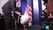US - President Donald Trump pardons two turkeys, Peas and Carrots for Thanksgiving