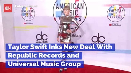 Taylor Swift Inks Big New Record Deal