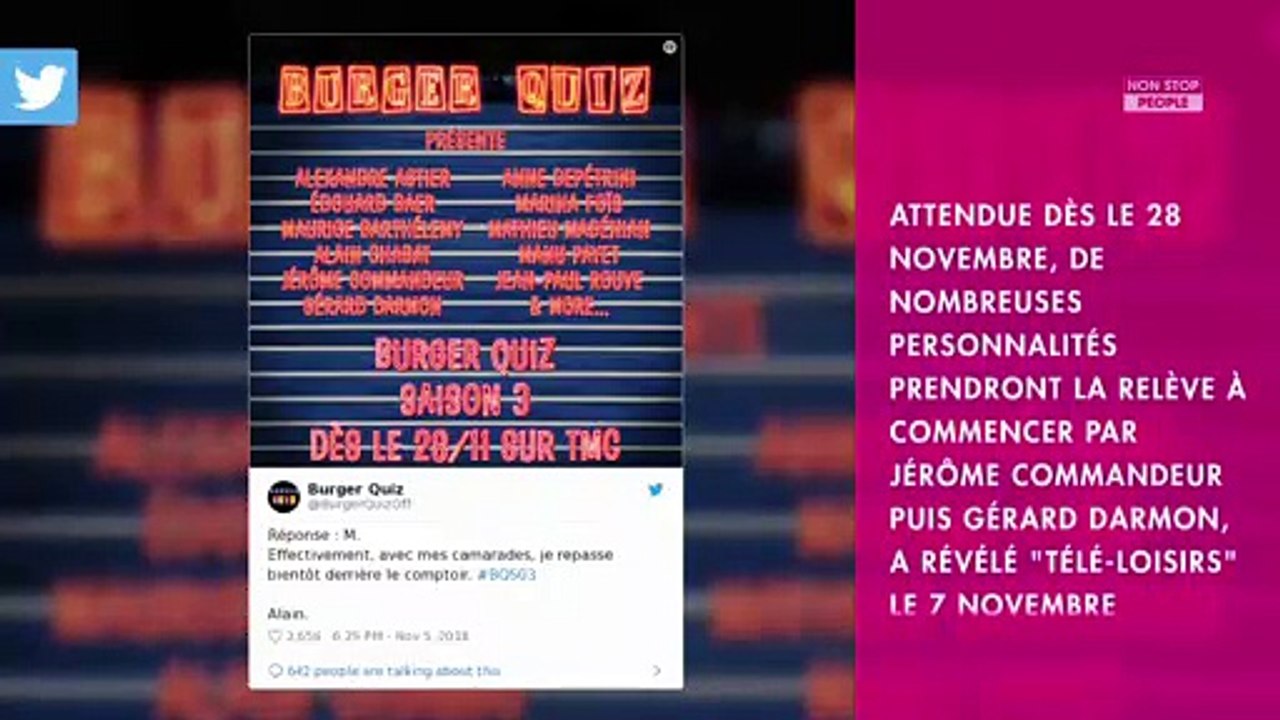 Burger Quiz : Qui sont les invités pour la dernière d’Alain Chabat ?