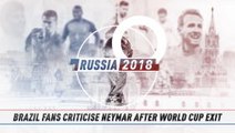 Brazil fans criticise Neymar after World Cup exit