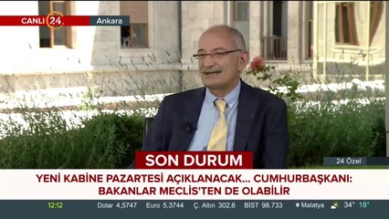 Yeni kabine pazartesi açıklanacak