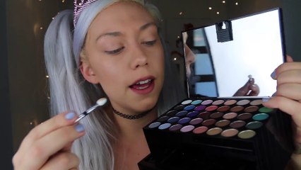FULL FACE USING KIDS MAKEUP Challenge OMG   Nicole Skyes