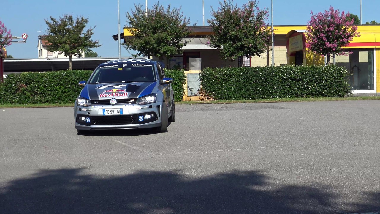 VOLKSWAGEN POLO WRC REPLICA WORKING FAST